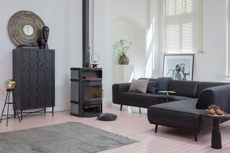Statement Hörnsoffa - Svart - Möbler - Soffa - Hörnsoffa