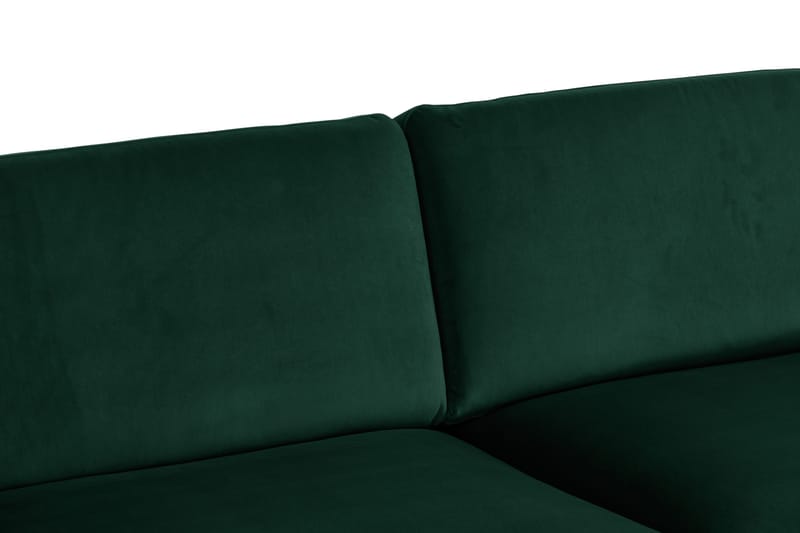 Teodin Hörnsoffa Large Sammet - Grön - Möbler - Soffa - Hörnsoffa