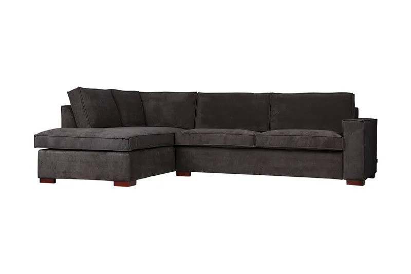 Tiahna Hörnsoffa Vänster - Mörkgrå - Möbler - Soffa - Hörnsoffa