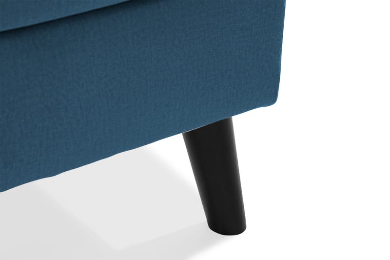 Trend 5-sits Vänstervänd U-formad Hörnsoffa med divan i Sammet - Blå - Möbler - Soffa - Hörnsoffa