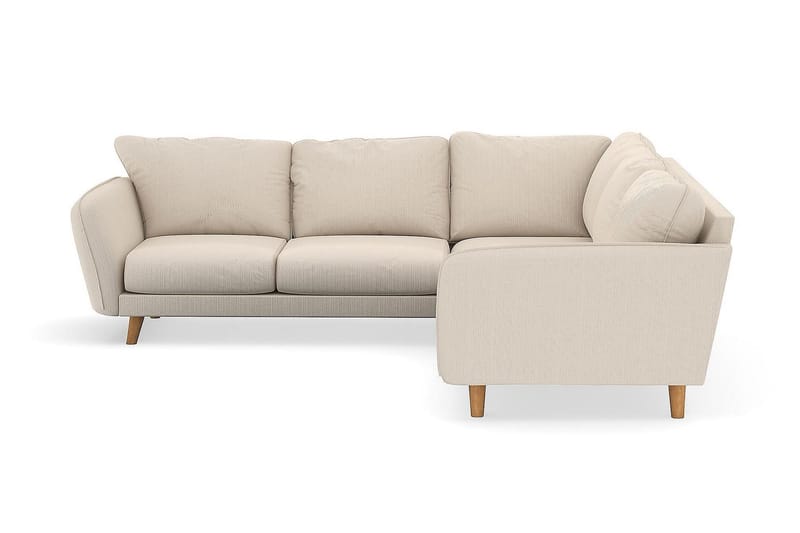 Trend Lyx 6-sits Vändbar L-formad Hörnsoffa i Manchester - Beige - Möbler - Soffa - Hörnsoffa