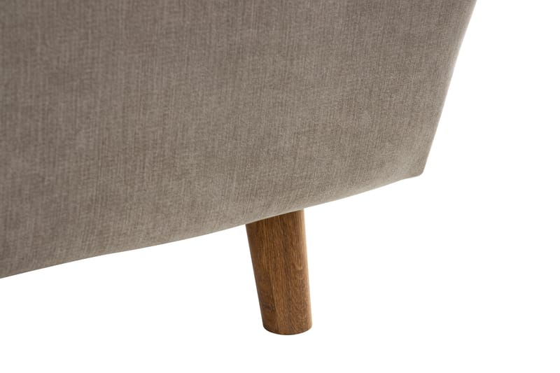 Trend Lyx 6-sits Vändbar L-formad Hörnsoffa i Tyg - Beige - Möbler - Soffa - Hörnsoffa