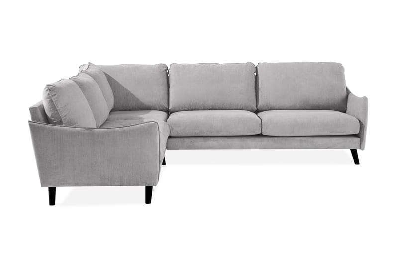 Trend Lyx 6-sits Vändbar L-formad Hörnsoffa i Tyg - Ljusgrå - Möbler - Soffa - Hörnsoffa