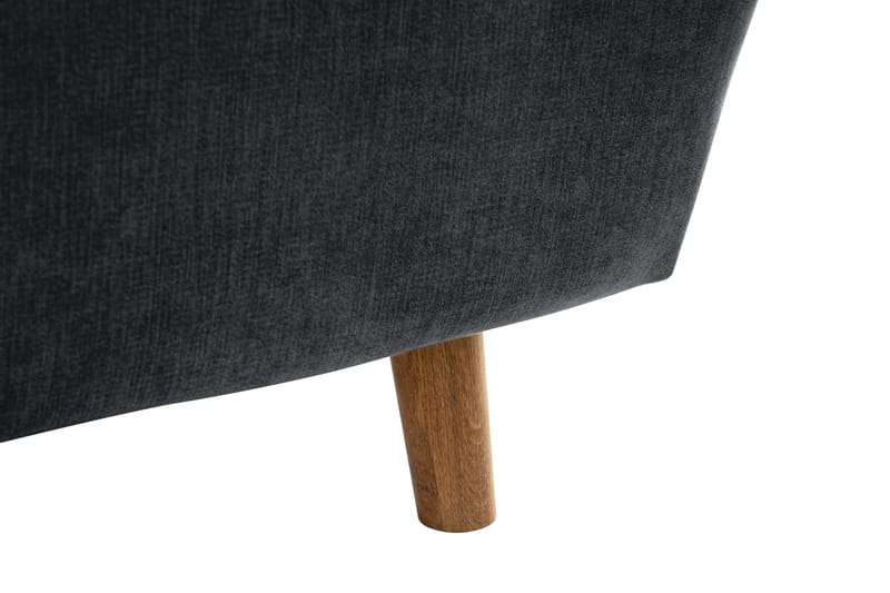 Trend Lyx 6-sits Vändbar L-formad Hörnsoffa i Tyg - Mörkgrå - Möbler - Soffa - Hörnsoffa