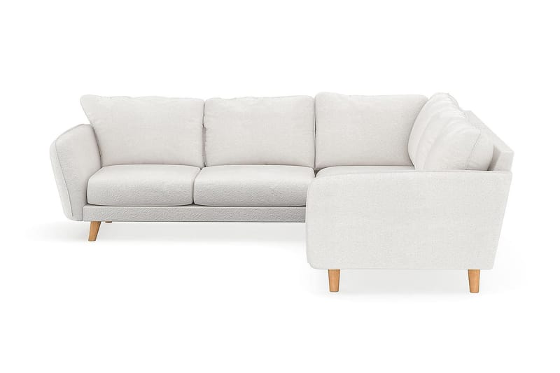 Trend Lyx Hörnsoffa Vändbar - Vit|Bouclé - Möbler - Soffa - Hörnsoffa