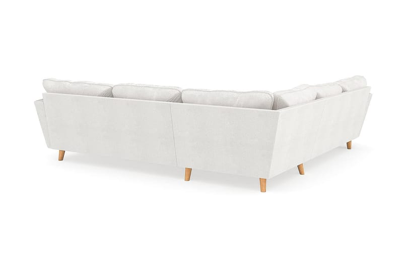 Trend Lyx Hörnsoffa Vändbar - Vit|Bouclé - Möbler - Soffa - Hörnsoffa