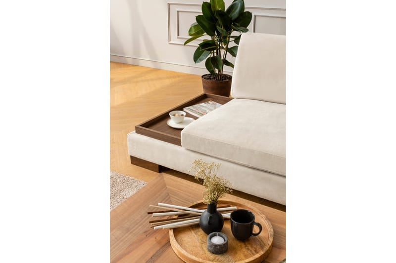 Tulima Soffa med Schäslong Höger - Beige/Natur - Möbler - Soffa - Hörnsoffa