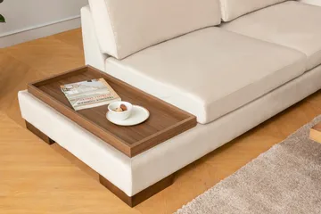 Tulima Soffa med Schäslong Höger - Beige/Natur - Möbler - Soffa - Hörnsoffa