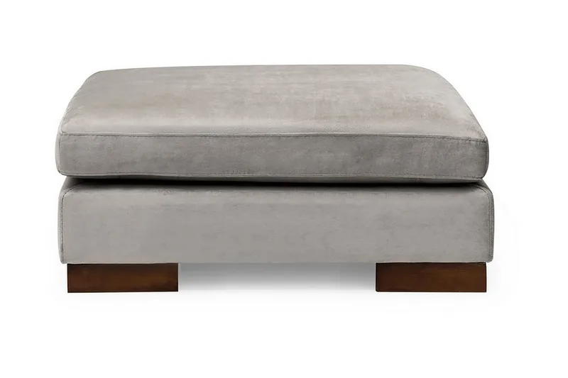 Tulima Soffa med Schäslong m Pall Höger - Ljusgrå/Natur - Möbler - Soffa - Hörnsoffa