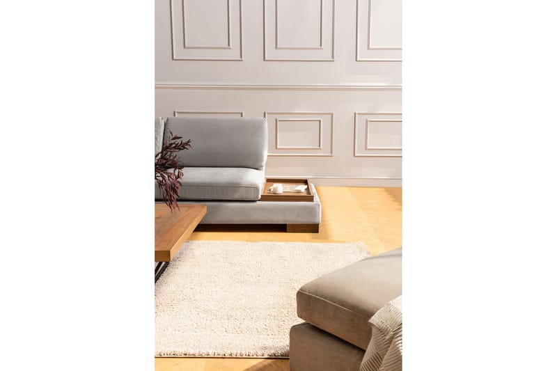 Tulima Soffa med Schäslong m Pall Vänster - Ljusgrå/Natur - Möbler - Soffa - Hörnsoffa