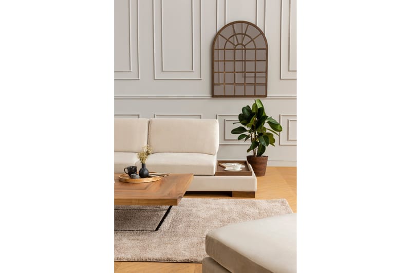 Tulima Soffa med Schäslong Vänster - Beige/Natur - Möbler - Soffa - Hörnsoffa