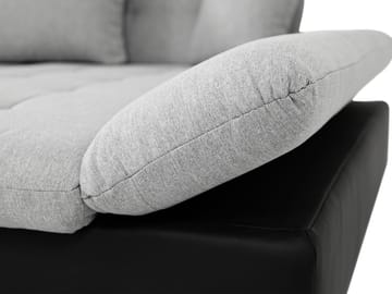 Vananda 4-sits Soffa med Schäslong Vänster - Mörkbeige - Möbler - Soffa - Hörnsoffa - Hörnsoffa med divan