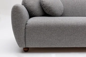 Whitecliffs Divansoffa 3-sits - Grå - Möbler - Soffa - Divansoffor & schäslongsoffa - 3 sits soffa med divan