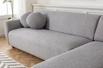 Whitecliffs Divansoffa 3-sits - Grå - Möbler - Soffa - Divansoffor & schäslongsoffa - 3 sits soffa med divan