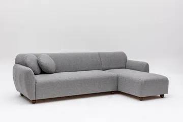 Whitecliffs Divansoffa 3-sits - Grå - Möbler - Soffa - Divansoffor & schäslongsoffa - 3 sits soffa med divan