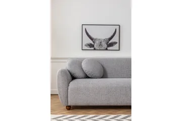 Whitecliffs Divansoffa 3-sits - Grå - Möbler - Soffa - Divansoffor & schäslongsoffa - 3 sits soffa med divan