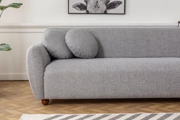 Whitecliffs Divansoffa 3-sits - Grå - Möbler - Soffa - Divansoffor & schäslongsoffa - 3 sits soffa med divan