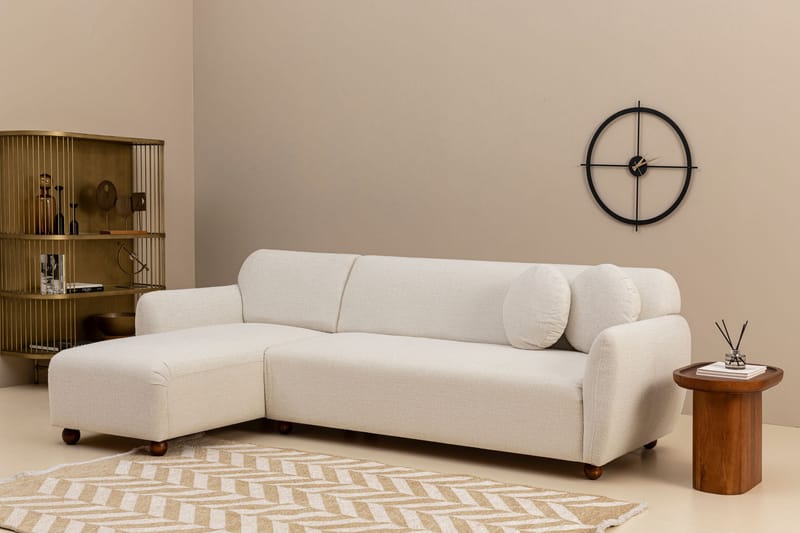 Whitecliffs Divansoffa 3-sits - Vit - Möbler - Soffa - Hörnsoffa