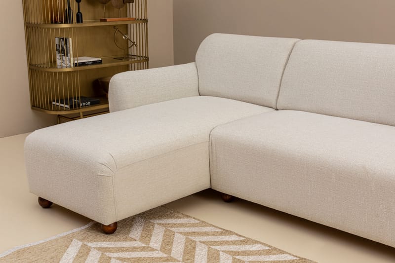 Whitecliffs Divansoffa 3-sits - Vit - Möbler - Soffa - Hörnsoffa