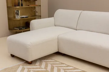 Whitecliffs Divansoffa 3-sits - Vit - Möbler - Soffa - Divansoffor & schäslongsoffa