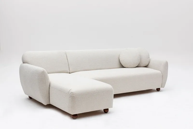 Whitecliffs Divansoffa 3-sits - Vit - Möbler - Soffa - Divansoffor & schäslongsoffa - 3 sits soffa med divan