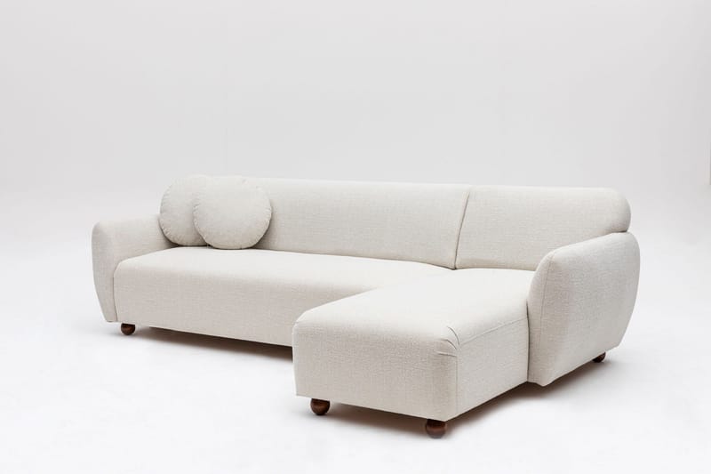 Whitecliffs Divansoffa 3-sits - Vit - Möbler - Soffa - Divansoffor & schäslongsoffa - 3 sits soffa med divan