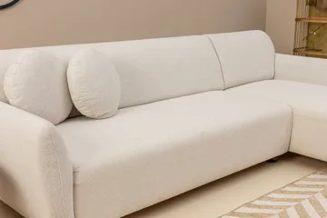 Whitecliffs Divansoffa 3-sits - Vit - Möbler - Soffa - Divansoffor & schäslongsoffa - 3 sits soffa med divan