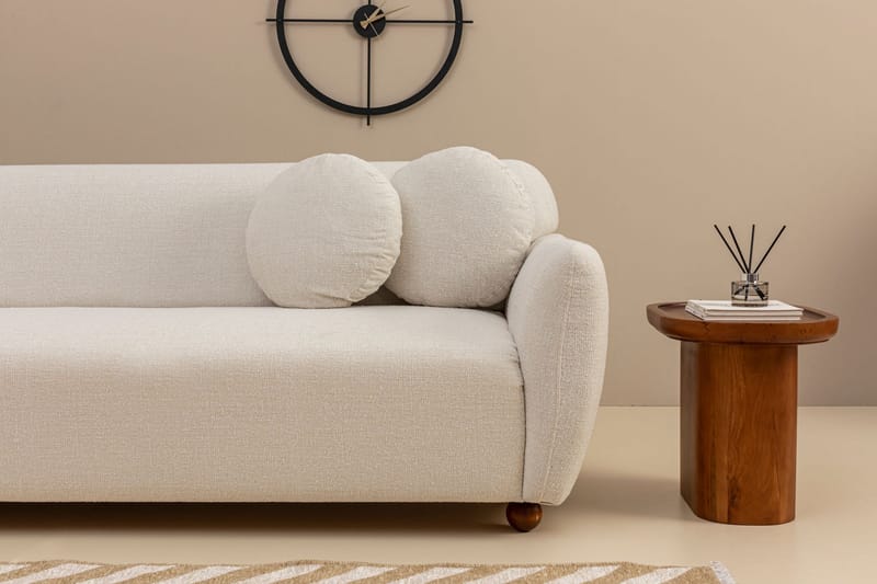 Whitecliffs Divansoffa 3-sits - Vit - Möbler - Soffa - Divansoffor & schäslongsoffa - 3 sits soffa med divan