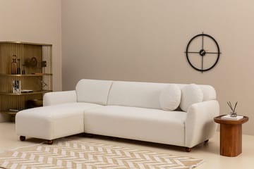 Whitecliffs Divansoffa 3-sits - Vit - Möbler - Soffa - Divansoffor & schäslongsoffa