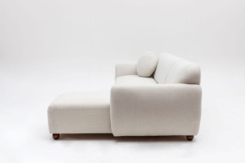 Whitecliffs Divansoffa 3-sits - Vit - Möbler - Soffa - Divansoffor & schäslongsoffa - 3 sits soffa med divan