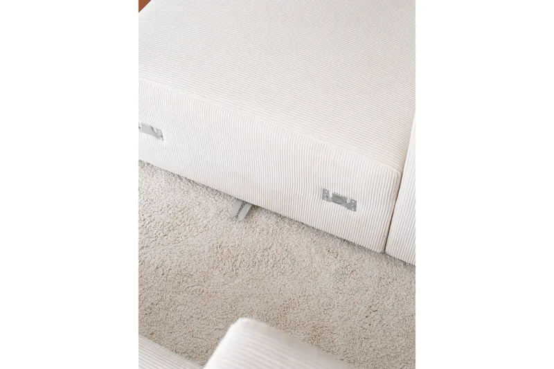 Yolo Hörnsoffa 2-sits - Vit - Möbler - Soffa - Hörnsoffa - Hörnsoffa med divan