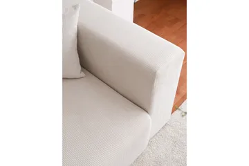 Yolo Hörnsoffa 4-sits - Vit - Möbler - Soffa - Divansoffor & schäslongsoffa - 4 sits soffa med divan
