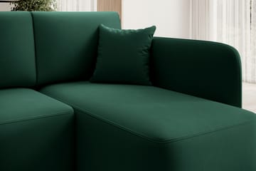 Hadson 3-sits Soffa med Divan - Grön - Möbler - Soffa - Divansoffor & schäslongsoffa