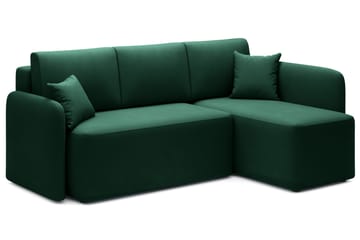 Hadson 3-sits Soffa med Divan - Grön - Möbler - Soffa - Divansoffor & schäslongsoffa