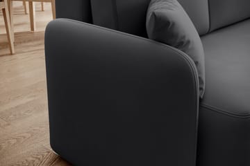 Hadson 3-sits Soffa med Divan - Mörkgrå - Möbler - Soffa - Divansoffor & schäslongsoffa
