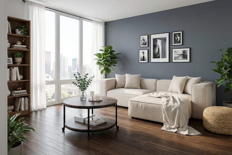 Havana 3-sits Låg Soffa med vändbar divan - Beige - Möbler - Soffa - Divansoffor & schäslongsoffa