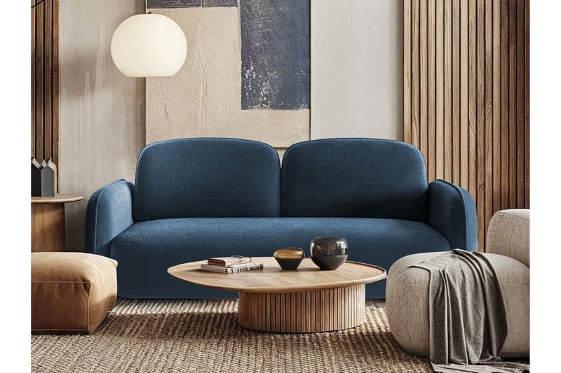 Hemanti Bäddsoffa 2-sits - Blå - Möbler - Soffa - Bäddsoffa