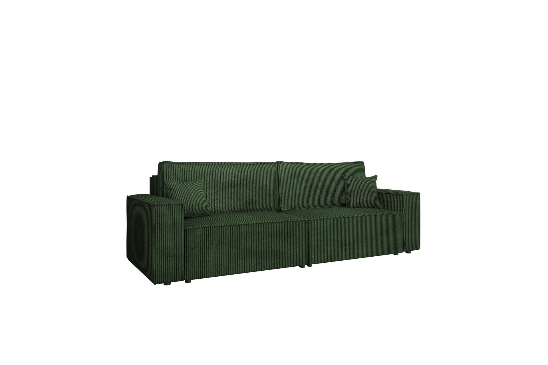 Hobson Soffa 3-sits Grön - Möbler - Trademax