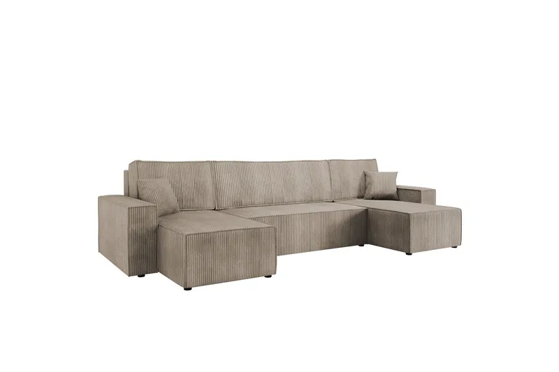Hobson Soffa Dubbeldivan 4-sits, Beige