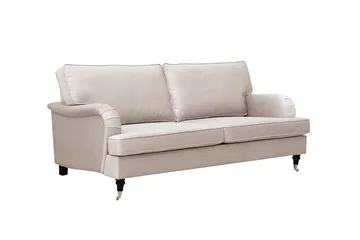 Howard Classic 3-sits Sammetsoffa - Beige - Möbler - Soffa - Sammetssoffa