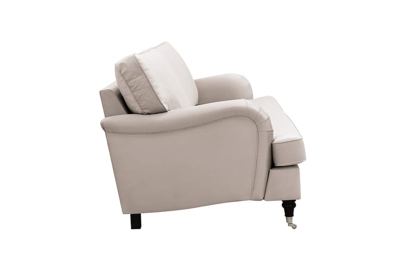 Howard Classic 3-sits Sammetsoffa - Beige - Möbler - Soffa - 3 sits soffa