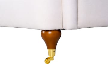 Howard soffa 3-sits beige - Svängd modell - Beige - Möbler - Soffa - Howardsoffor
