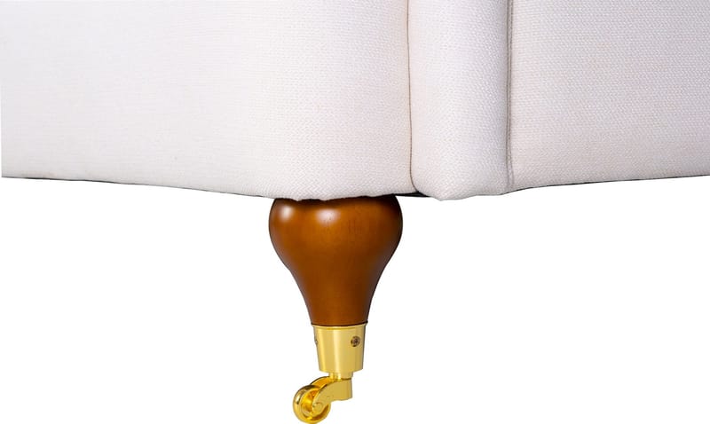 Howard soffa 3-sits beige - Svängd modell - Beige - Möbler - Soffa - Howardsoffor