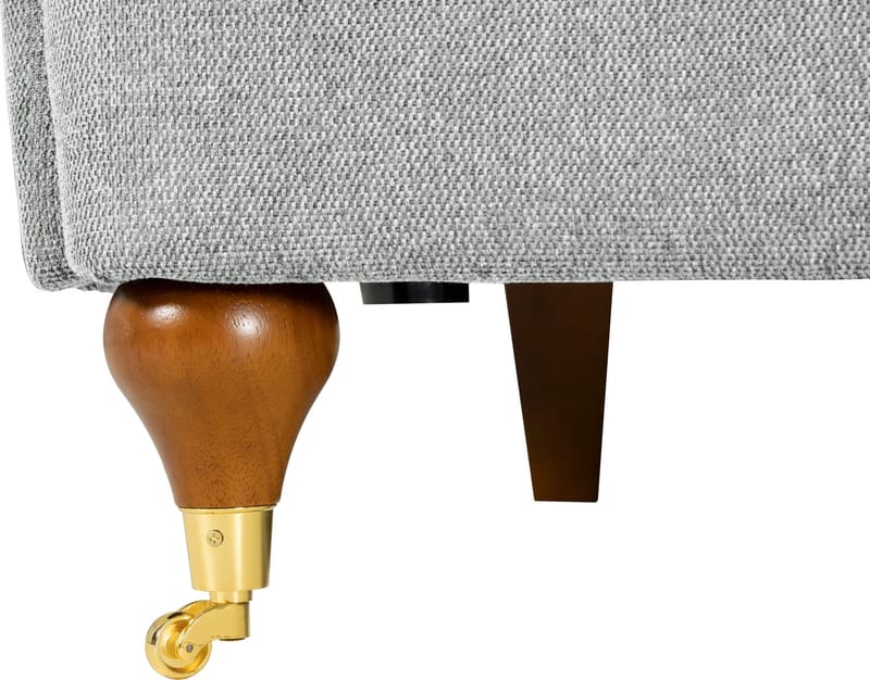 Howard Soffa 3-sits grå - 210 cm bred - Watford Deluxe - Grå - Möbler - Soffa - Howardsoffor