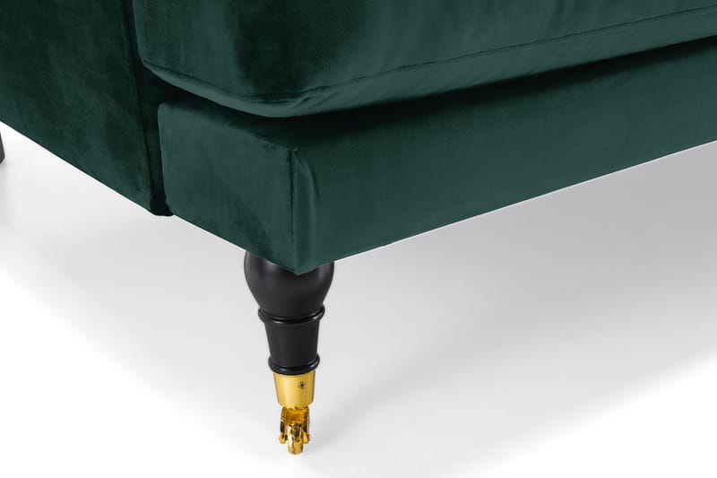 Andrew 2-sits Sammetssoffa - Grön - Möbler - Soffa - 2 sits soffa