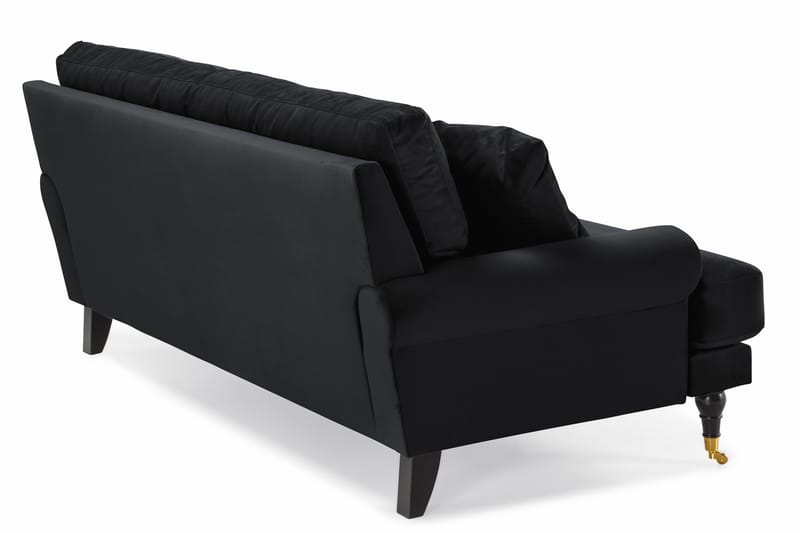 Andrew 2-sits Sammetssoffa - Svart - Möbler - Soffa - Howardsoffor