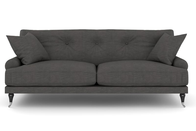Andrew 2-sits Soffa - Mörkgrå/Krom - Möbler - Soffa - Howardsoffor