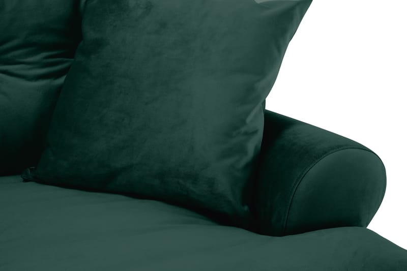 Andrew 3-sits Sammetssoffa - Grön - Möbler - Soffa - 3 sits soffa