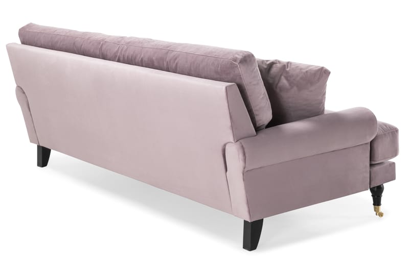 Andrew 3-sits Sammetssoffa - Lila - Möbler - Soffa - Howardsoffor