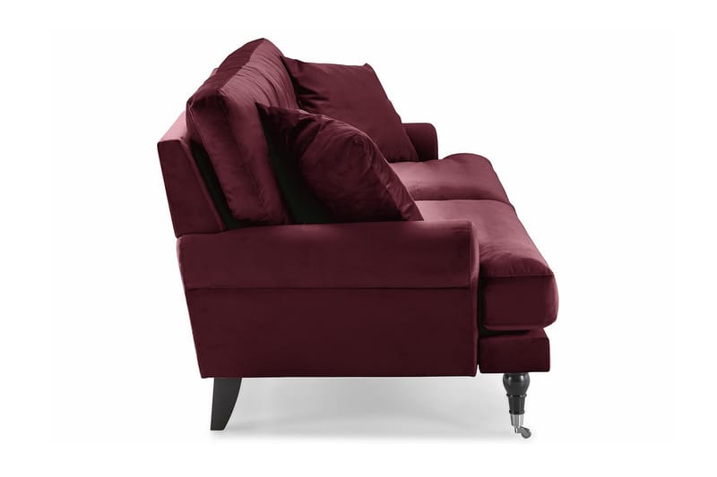 Andrew 3-sits Sammetssoffa - Lila - Möbler - Soffa - Howardsoffor
